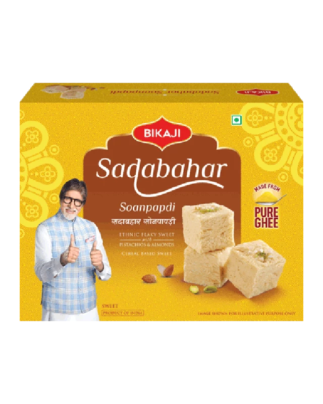 Bikaji Desi Ghee Soan Papdi Sadabahar, 900 g-1.webp